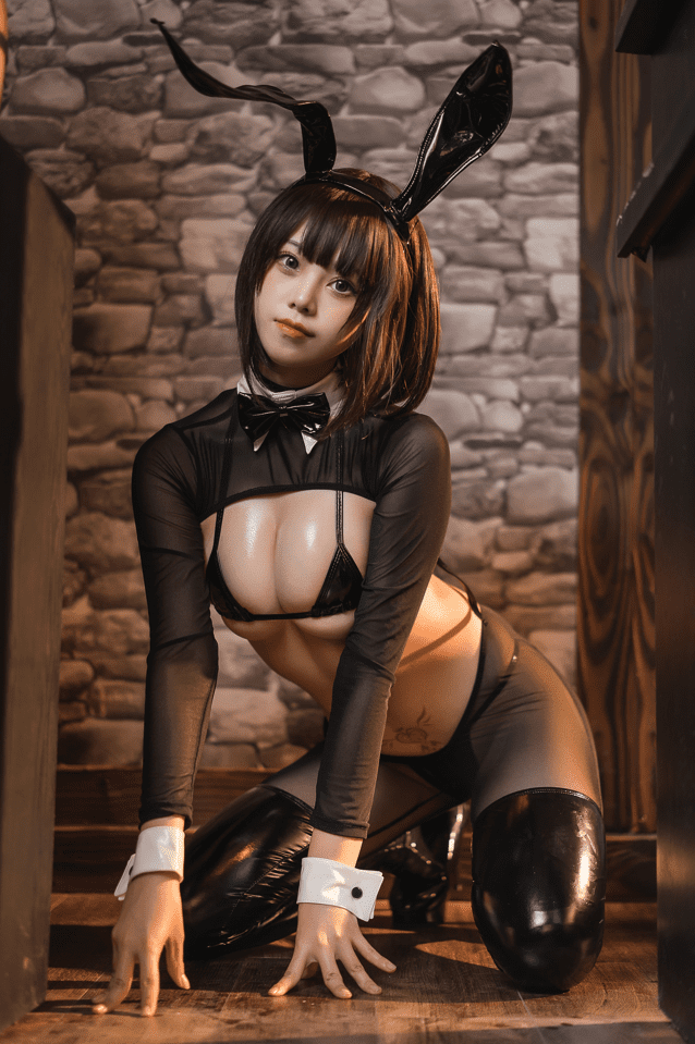 图片[3]-蜜汁猫裘 – NO.087 逆兔 [50P-929MB]-蜜桃啵啵