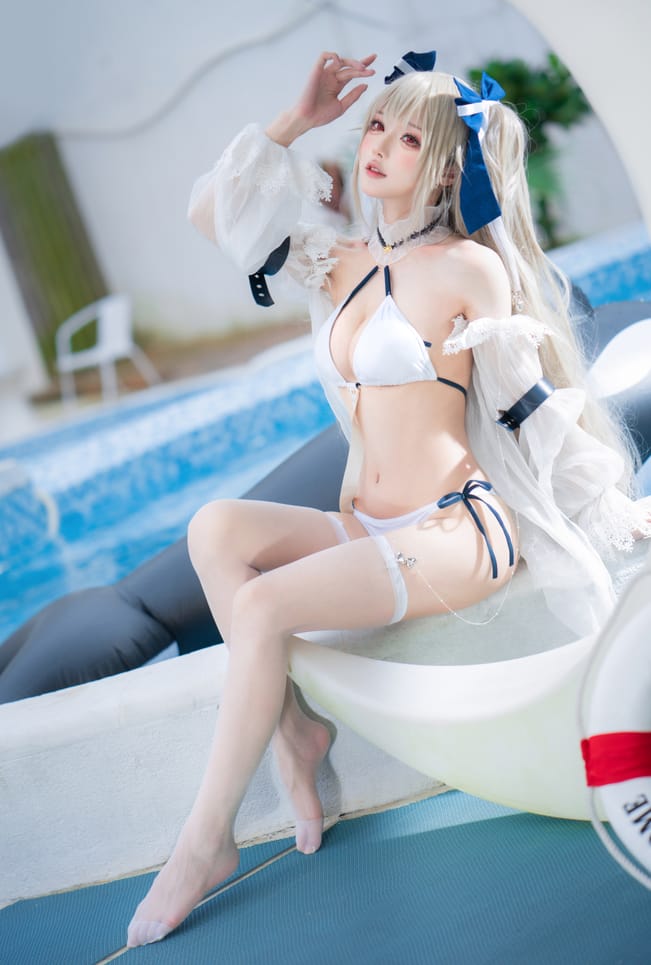 图片[2]-阿包也是兔娘 – NO.080 安克雷奇泳装[36P-304M]-蜜桃啵啵