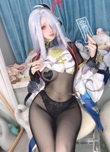 rioko凉凉子 NO.123 原神申鹤 [35P11V-904M]VIP-蜜桃啵啵