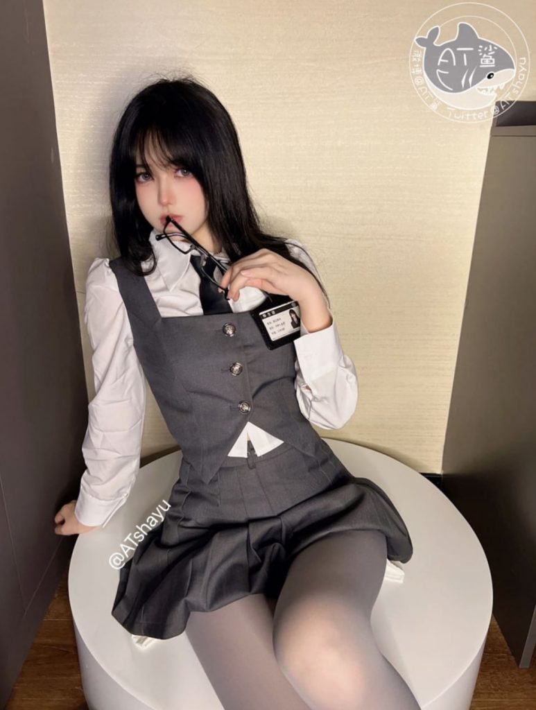 图片[1]-AT鲨 – NO.30 真空灰色裤袜 50P[50P-116MB]VIP-蜜桃啵啵