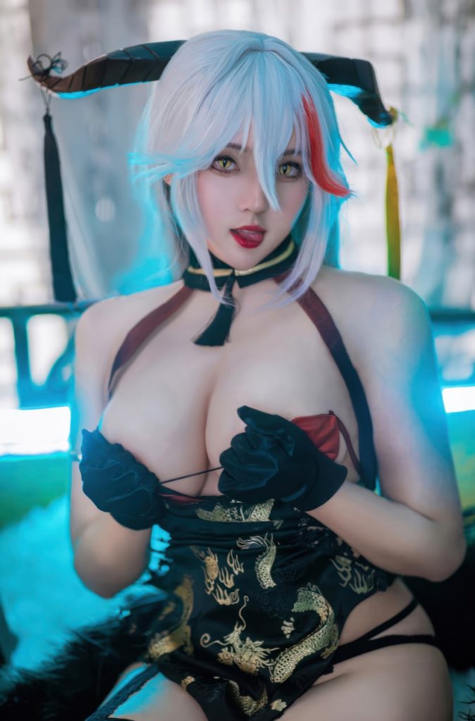 图片[1]-Natsuko夏夏子 – NO.38 埃吉尔 金龙腾祥云[30P-255MB]-蜜桃啵啵