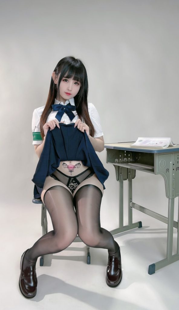 图片[1]-miko酱ww NO.86 mikoの风纪委员[40P-257MB]-蜜桃啵啵