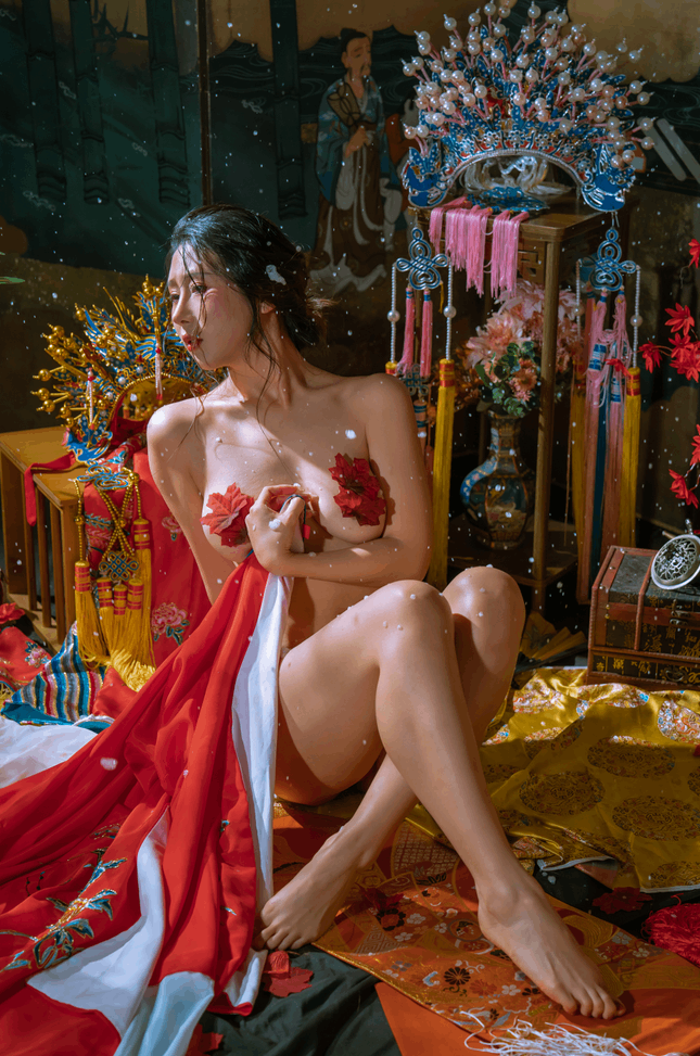 图片[2]-云溪溪 NO.98 奶桃 优伶 [90P-1.15GB]-蜜桃啵啵