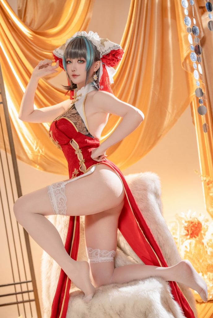 图片[2]-星之迟迟 NO.228 2025年02月计划D 碧蓝航线柴郡 [50P1V-987MB]VIP-蜜桃啵啵