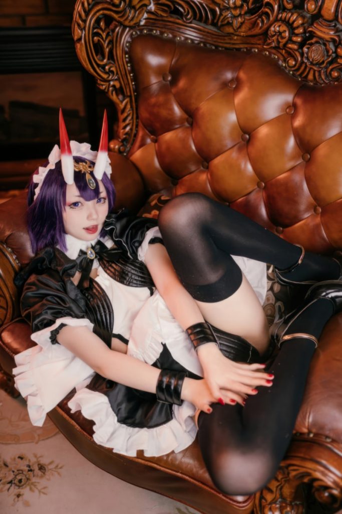 图片[2]-花铃 NO.67 FGO 酒吞童子 女仆 [72P-697MB]-蜜桃啵啵