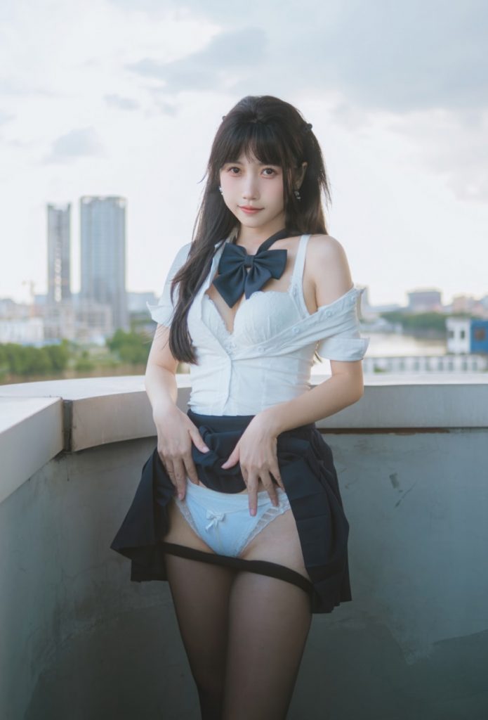 图片[2]-不呆猫 NO.061 JK学妹户外[59P-390MB]-蜜桃啵啵