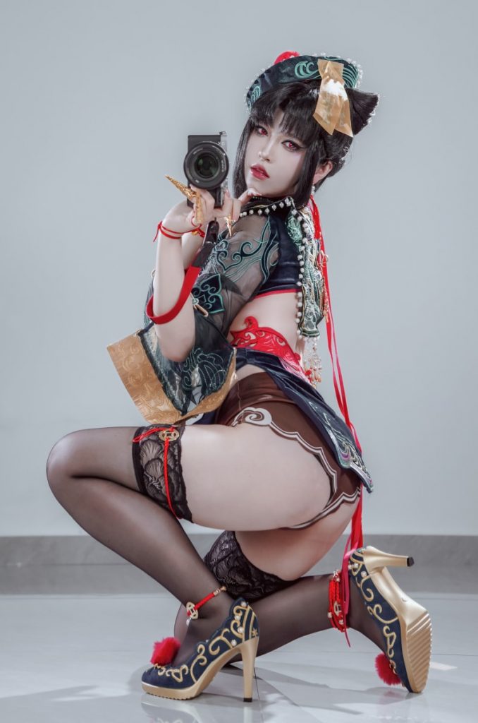 图片[1]-半半子 NO.92 玉玲珑僵尸娘 [24P2V-187MB]-蜜桃啵啵