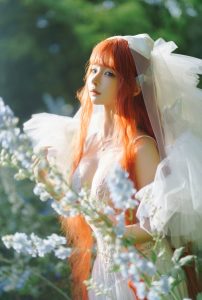 蠢沫沫 NO.357 花丛婚纱 [67P-517MB]-蜜桃啵啵