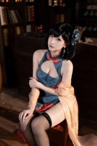 梓猫AzuNyan – 建武旗袍[9P-88MB]-蜜桃啵啵