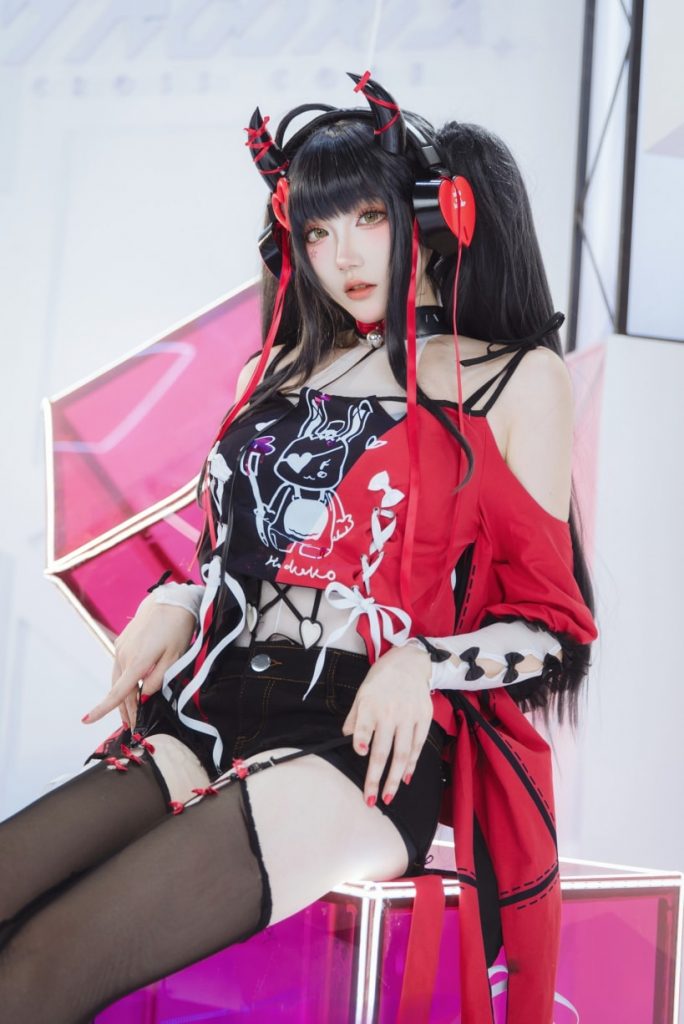 图片[1]-瓜希酱 NO.93 交错战线cos旋律 [14P-23MB]-蜜桃啵啵