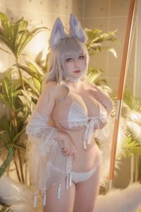KANEKO_咔喵 – NO.35 碧蓝航线 信浓 泳装 水着[49P1V-1.84GB]VIP-蜜桃啵啵