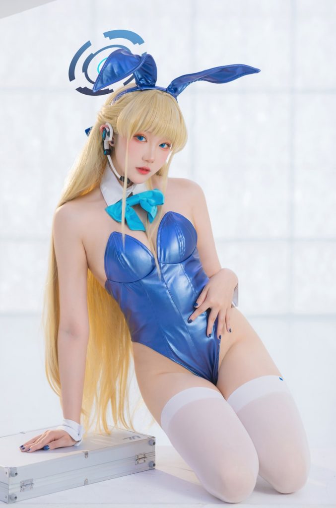 瓜希酱 NO.99 飞鸟马时兔女郎[24P-58MB]-蜜桃啵啵