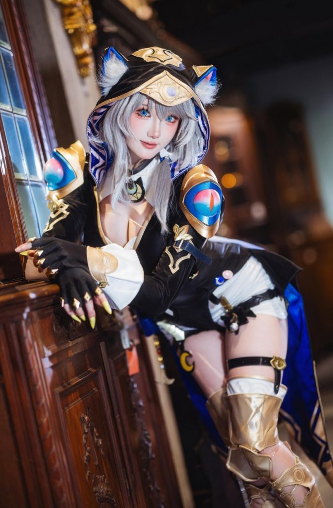 瓜希酱 NO.100 崩坏 星穹铁道 赛飞儿 [15P-60MB]-蜜桃啵啵