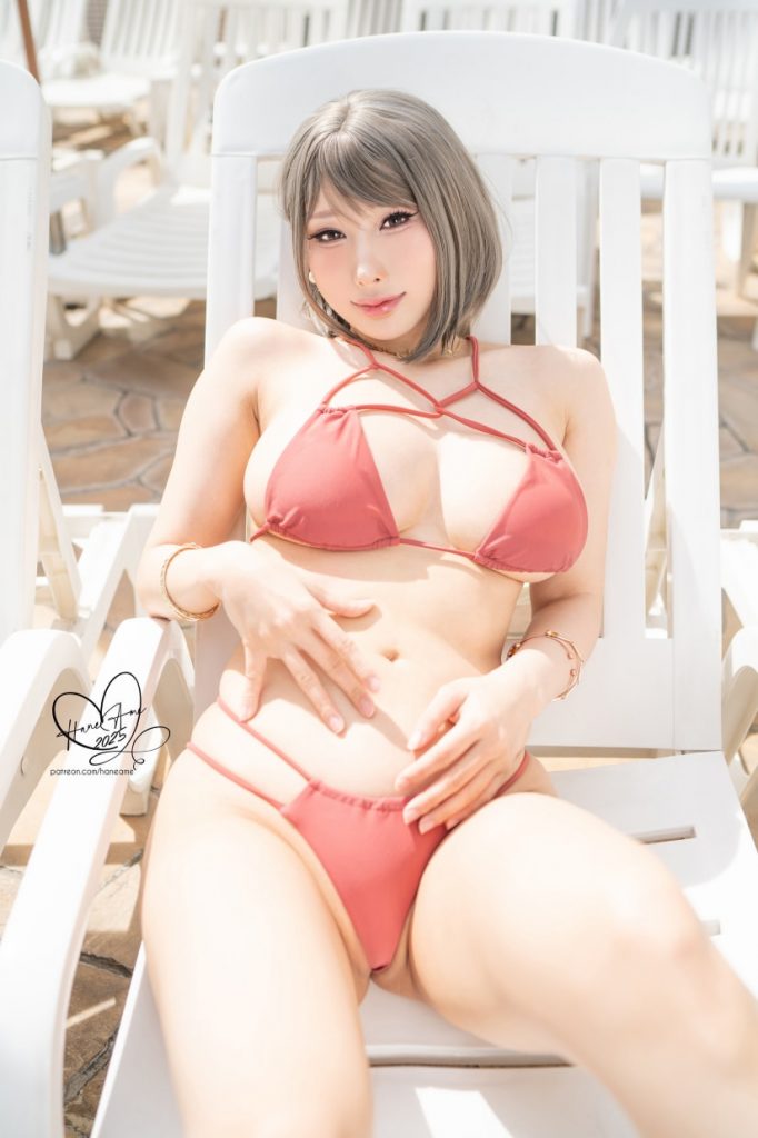 图片[2]-雨波HaneAme – NO.412 Original_Tangerine Heat swimsuit_橘爆夏日！泳裝[55P-234MB]VIP-蜜桃啵啵