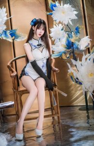 羽生三未 – NO.23 艳娘幻梦谭 瓶儿 青花瓷旗袍 [25P-294MB]VIP-蜜桃啵啵