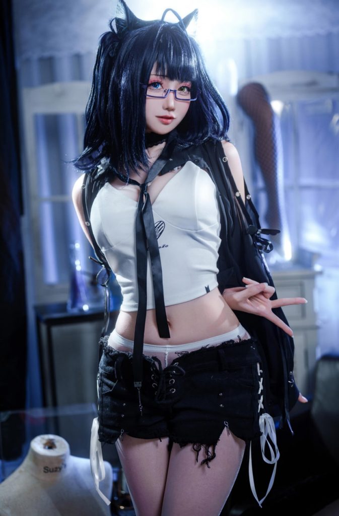 图片[1]-焖焖碳 NO.039 黑茶子 [22P-286MB]-蜜桃啵啵