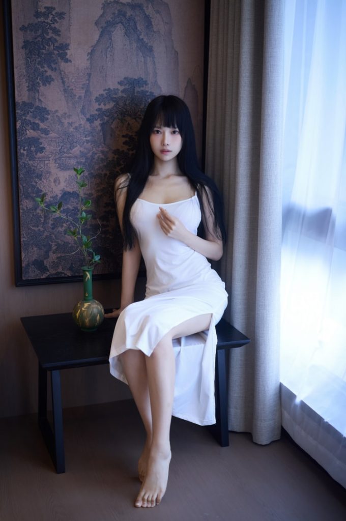 Shika小鹿鹿 NO.128 新中式[21P-500MB]-蜜桃啵啵