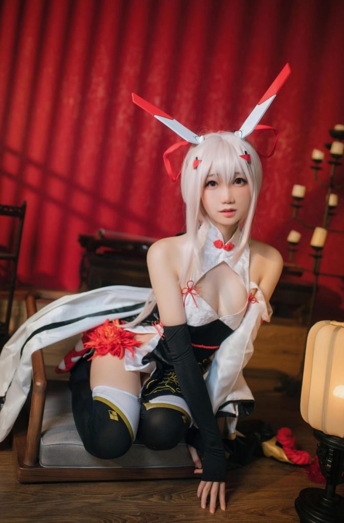 图片[1]-焖焖碳 NO.044 碧蓝航线-绫波旗袍·新岁之鬼神[25P-417MB]-蜜桃啵啵