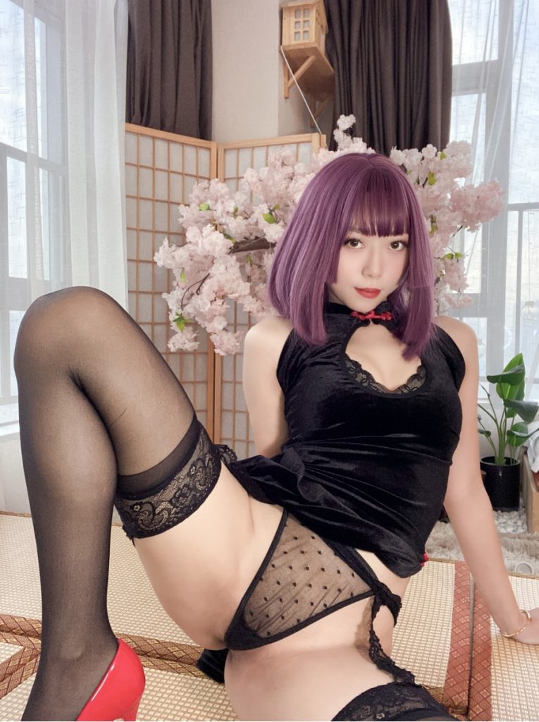 Money冷冷 – NO.42 高叉旗袍蕾丝裙[107P1V-2.40GB]<badge>VIP</badge>-蜜桃啵啵