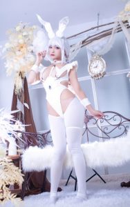 洛璃LoLiSAMA NO.84 恶毒 白兔 (碧蓝航线)[51P-429MB]-蜜桃啵啵