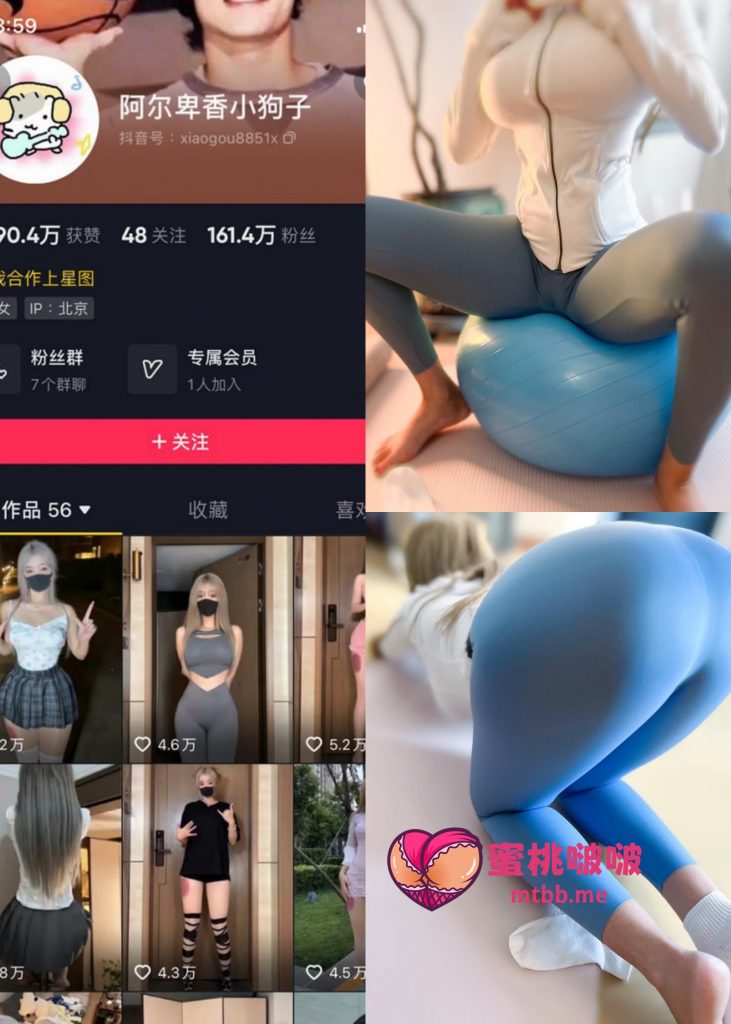 图片[1]-【抖音反差】阿尔卑香小狗子-极度陷阱[30P]-蜜桃啵啵