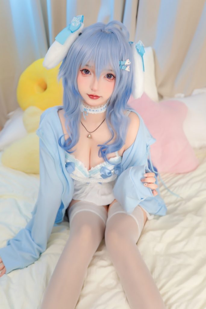 图片[1]-神楽坂真冬 – NO.229 甘雨降临 (原神)[75P2V-816MB]VIP-蜜桃啵啵