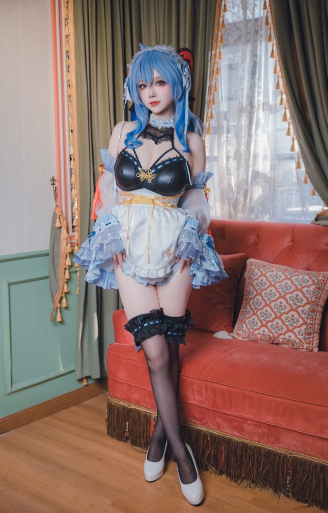 图片[2]-雪晴Astra NO.091 原神 甘雨 女仆[31P1V-763MB]-蜜桃啵啵