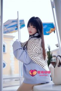 桜桃喵 – NO.217 蓝 [20P-356MB]-蜜桃啵啵