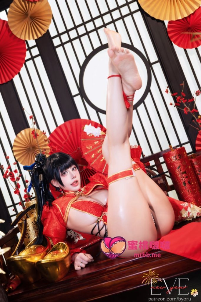 图片[1]-Byoru NO.279 Eve New Year Qipao [62P19V-2.47GB]VIP-蜜桃啵啵