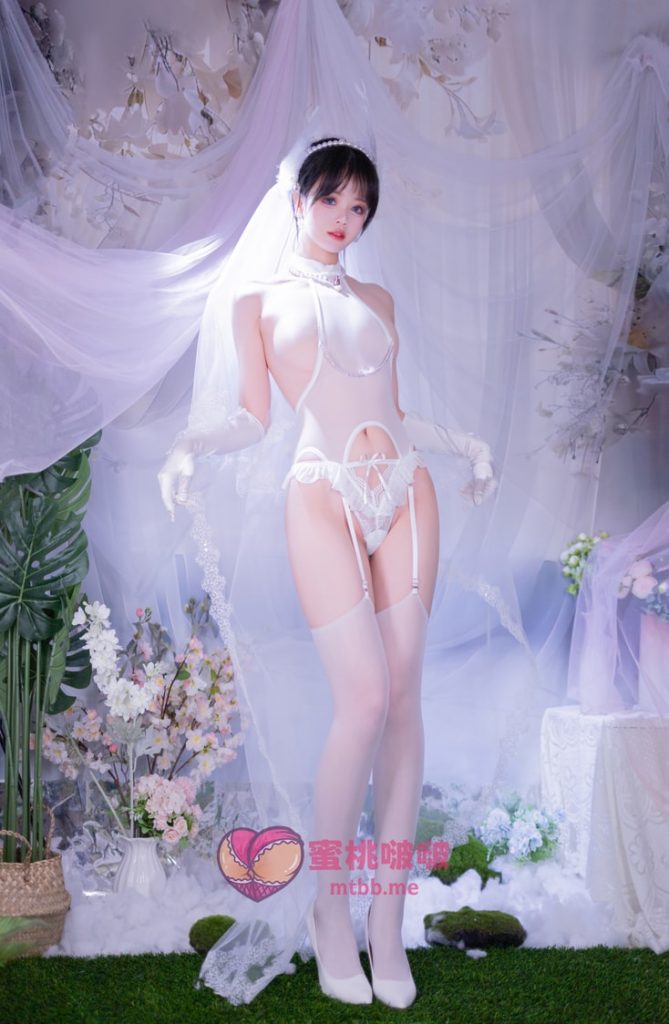 图片[2]-星黛鹿鹿(千反田鹿子) NO.17 白丝花嫁 [50P-539MB]VIP-蜜桃啵啵