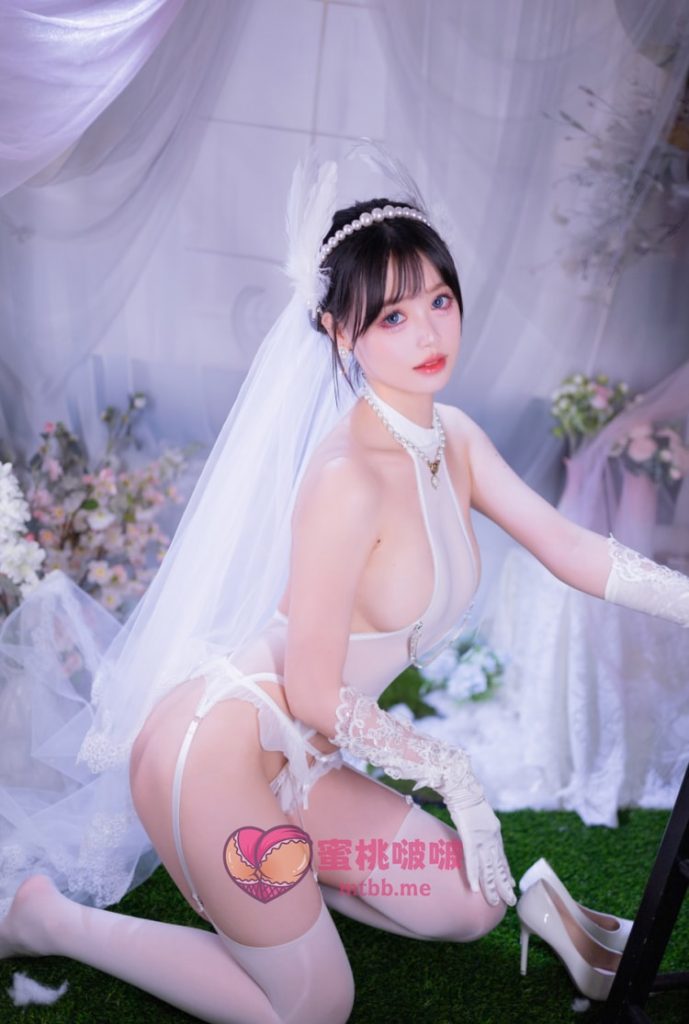 图片[1]-星黛鹿鹿(千反田鹿子) NO.17 白丝花嫁 [50P-539MB]VIP-蜜桃啵啵